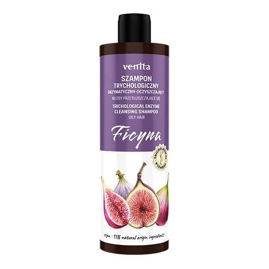 VENITA Trichological Formula Szampon trychologiczny do włosów z problemami skóry głowy - Ficyna 300 ml