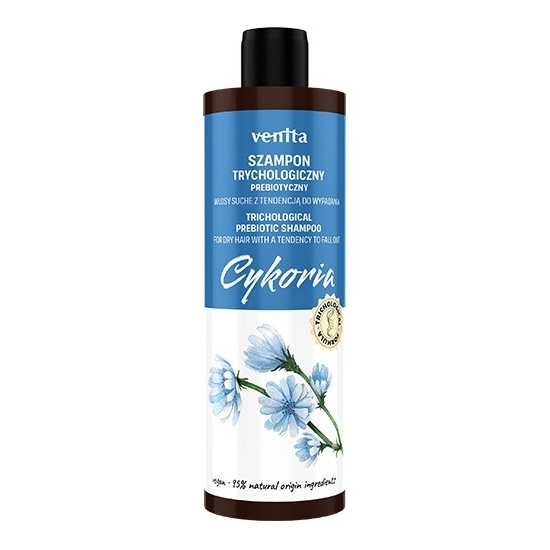 VENITA Trichological Formula Szampon trychologiczny do włosów suchych z tendencją do wypadania - Cykoria 300 ml
