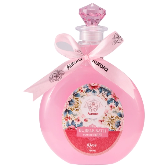 PŁYN DO KĄPIELI AURORA ROZANOWY 780 ML - ZAPACH RELAKSU I ODMŁODZENIA