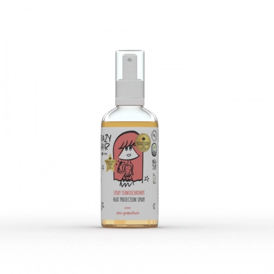 HISKIN Crazy Hair Spray termoochronny do włosów - Pink Grapefruit (czerwony grejpfrut) 100 ml