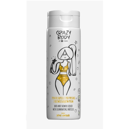 HISKIN PŁYN DO KĄPIELI I POD PRYSZNIC PINA COLADA BLINK! BLINK!