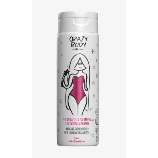 HISKIN ROZŚWIETLAJĄCY PŁYN DO KĄPIELI I POD PRYSZNIC MARSHMALLOW 250 ML
