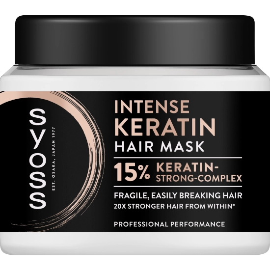 SYOSS INTENSYWNA MASKA KERATYNOWA DO WŁOSÓW OSŁABIONYCH 400 ML