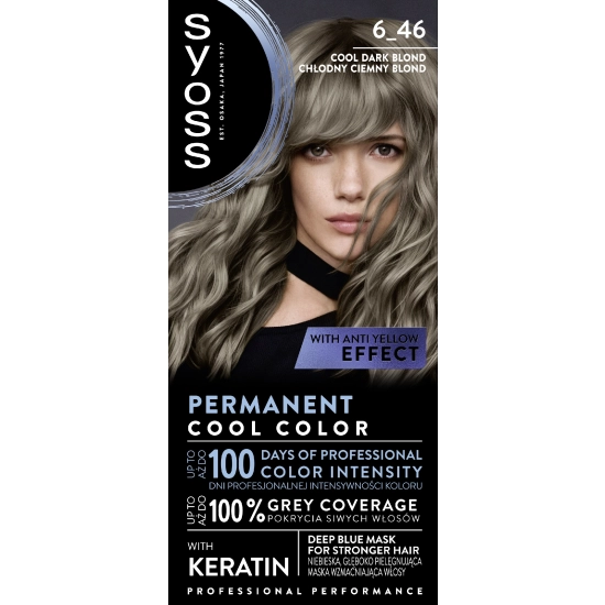 SYOSS Farba do włosów 6-46 Chłodny Ciemny Blond