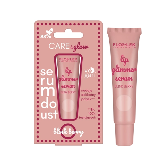 FLOSLEK Glimmer Serum do ust Blink Berry 14 g