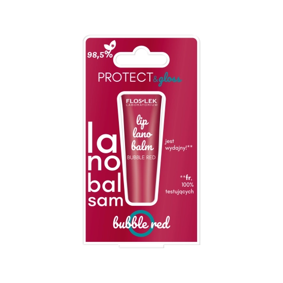 FLOSLEK Lanobalsam do ust Bubble Red 12 g
