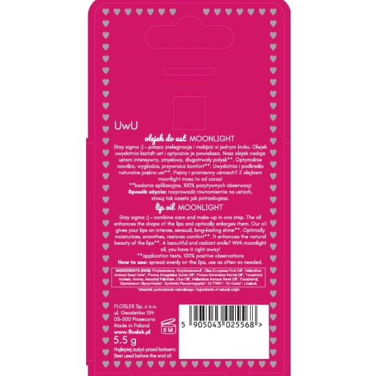 FLOSLEK Olejek do ust Moonlight 5,5 g