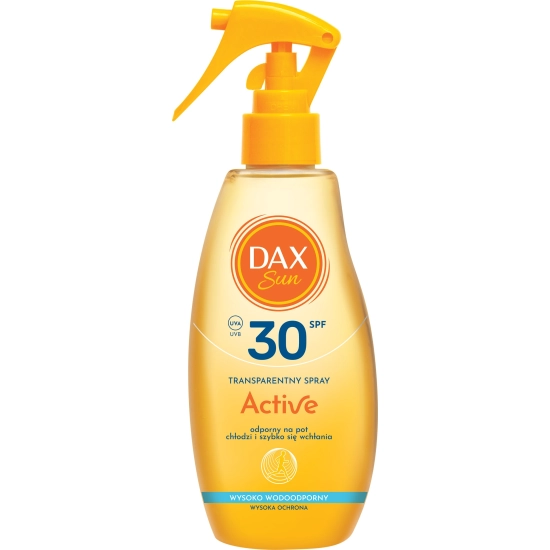 DAX Sun Transparentny spray ochronny Active SPF 30 200 ml