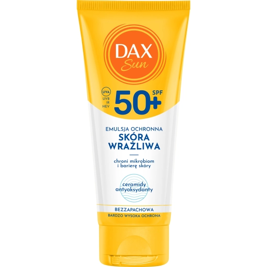 DAX Sun Emulsja ochronna dla skóry wrażliwej SPF 50+ 100 ml