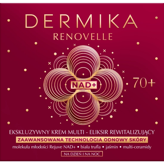 DERMIKA Renovelle Ekskluzywny krem - multi eliksir rewitalizujący 70+ na dzień i na noc 50 ml