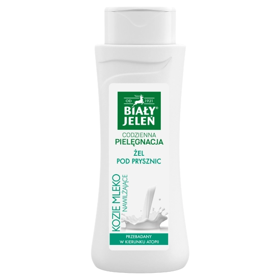 BIAŁY JELEŃ ŻEL POD PRYSZNIC NAWILŻAJĄCY Z KOZIM MLEKIEM 300 ML