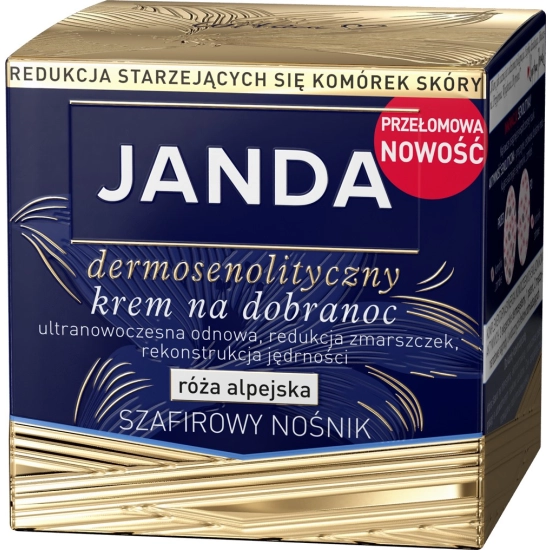 JANDA Dermosenolityczny krem na dobranoc 50 ml