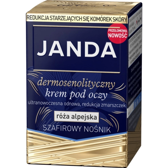 JANDA KREM POD OCZY 15 ML Z REDUKCJĄ ZMARSZCZYKÓW I LIFTINGIEM
