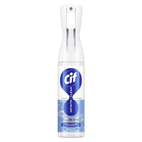 CIF Infinite+Clean Spray do czyszczenia uniwersalny Lotos i Sól Morska 280 ml