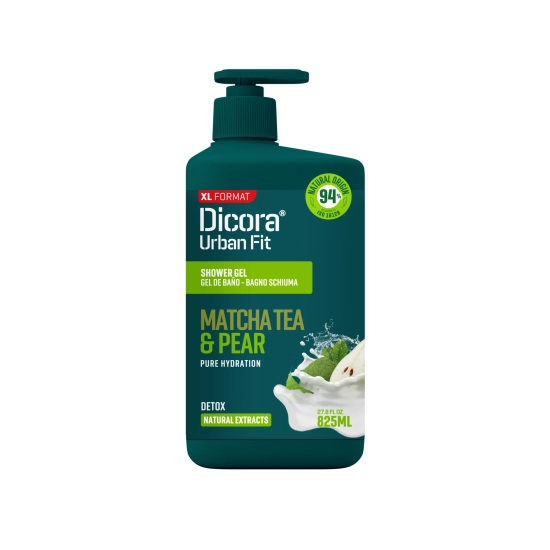 DICORA ŻEL POD PRYSZNIC HERBATA MATCHA I GRUSZKA 825 ML DETOKSYKACJA