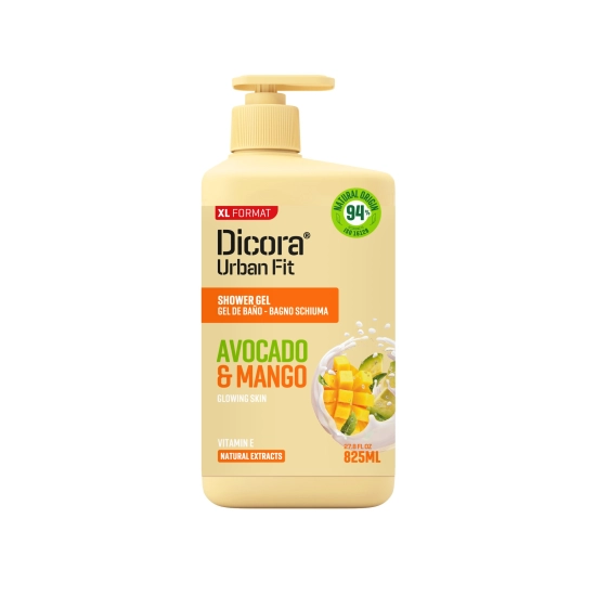 DICORA ŻEL POD PRYSZNIC AWOKADO I MANGO 825 ML - PIELĘGNACJA I NAWILŻANIE