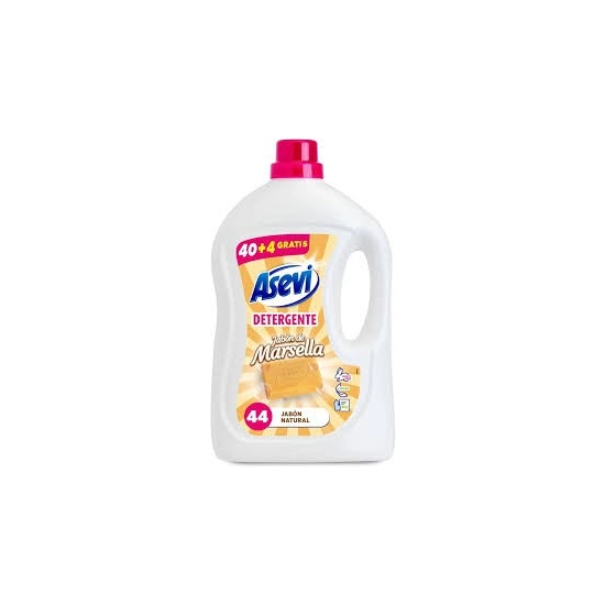ASEVI Płyn do prania Mydło marsylskie (44 prania) 2.376l