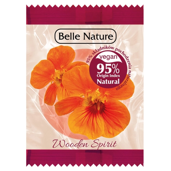 BELLE NATURE Pastylka musująca do kąpieli - Wooden Spirit 24 g
