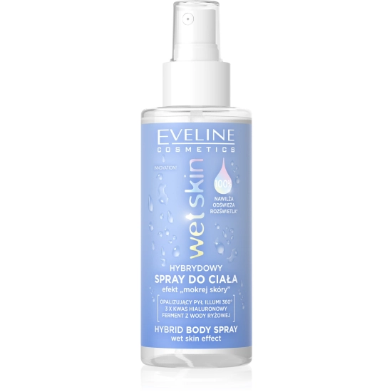 EVELINE Wet Skin Hybrydowy Spray do ciała - efekt "mokrej skóry" 150 ml