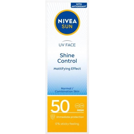 NIVEA SUN Shine Control Krem matujący do twarzy SPF50 50 ml