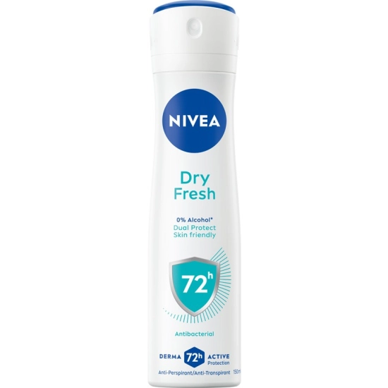 NIVEA Antyperspirant damski w sprayu 72H - Dry Fresh 150 ml