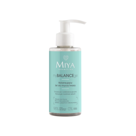 MIYA myBALANCEgel Żel do mycia twarzy 140 ml