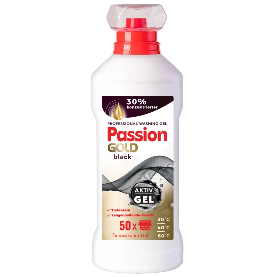 PASSION GOLD Professional Żel do prania ubrań czarnych 2 L