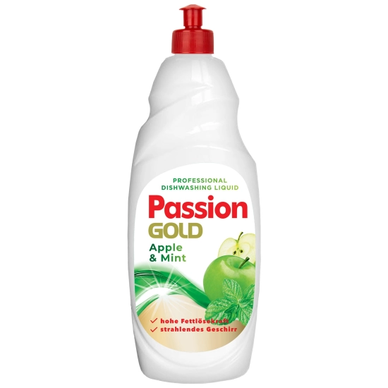 PASSION GOLD Płyn do mycia naczyń Apple & Mint 850 ml