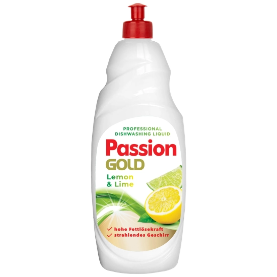 PASSION GOLD Płyn do mycia naczyń Lemon & Lime 850 ml