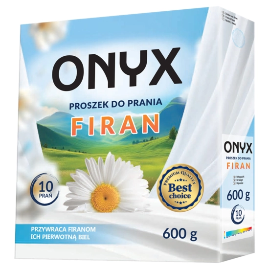 ONYX Proszek do prania firan (10 prań)  600g