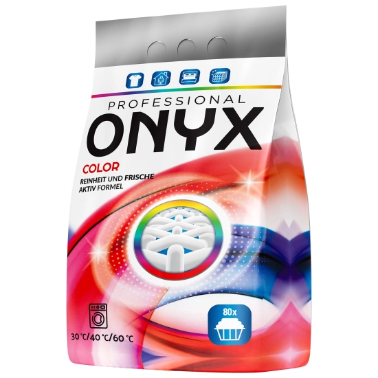 ONYX PROFESSIONAL Proszek do prania (80 prań) - Color  4,8 kg