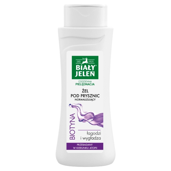 BIAŁY JELEŃ ŻEL POD PRYSZNIC Z BIOTYNĄ 300 ML DLA WRAŻLIWEJ SKÓRY