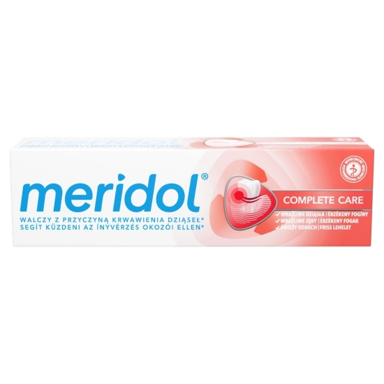 MERIDOL PASTA DO ZĘBÓW KOMPLETNA OPIEKA SENSYTYWNA 75 ML