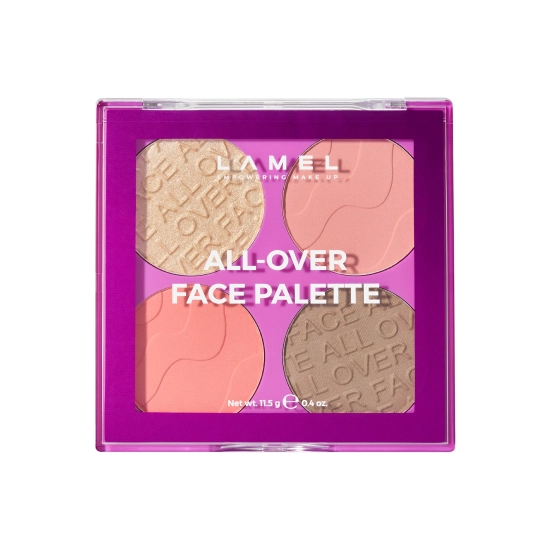 LAMEL Paleta do konturowania All-Over Face No.01