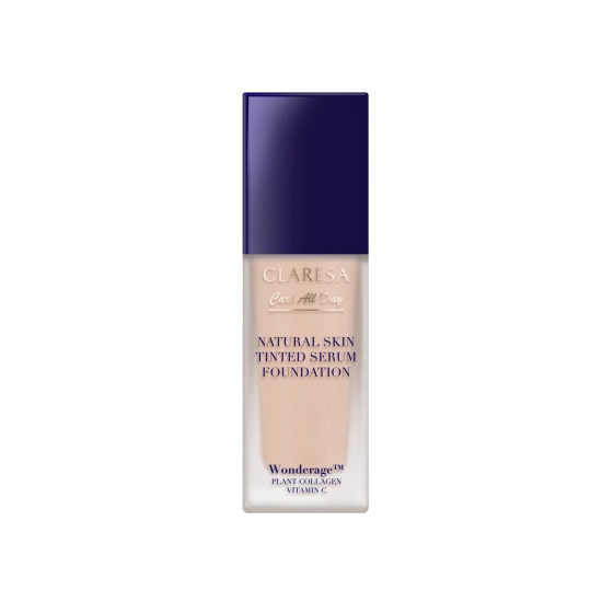 CLARESA Natural Skin Tinted Serum Foundation Podkład-serum z naturalnym wykończeniem 1C Light Cool 32 ml