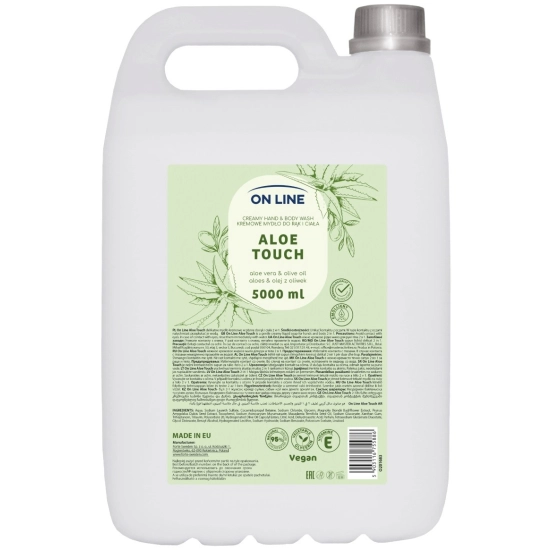 ON LINE Kremowe mydło do rąk i ciała Aloes&Olej z oliwek 5000 ml