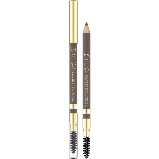 EVELINE Brow & Go Pudrowa Kredka do brwi nr 01