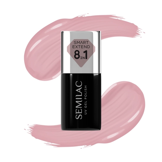 SEMILAC Smart Extend Lakier hybrydowy Nude Rose nr. 802 7 ml