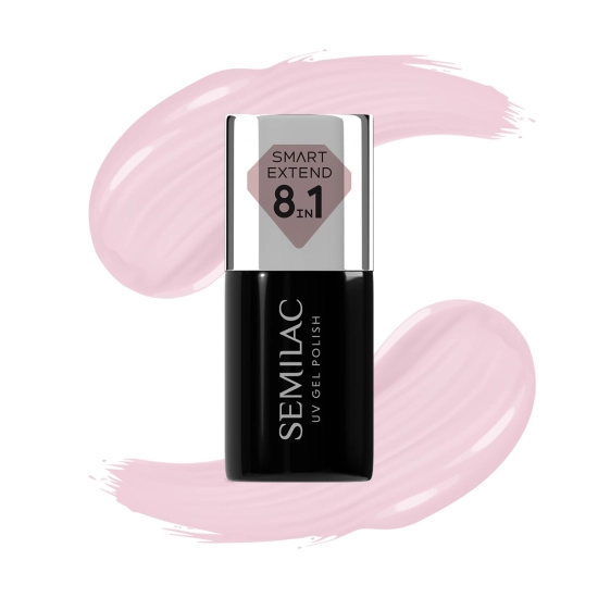 SEMILAC Smart Extend Lakier hybrydowy Tender Pink nr. 809 7 ml
