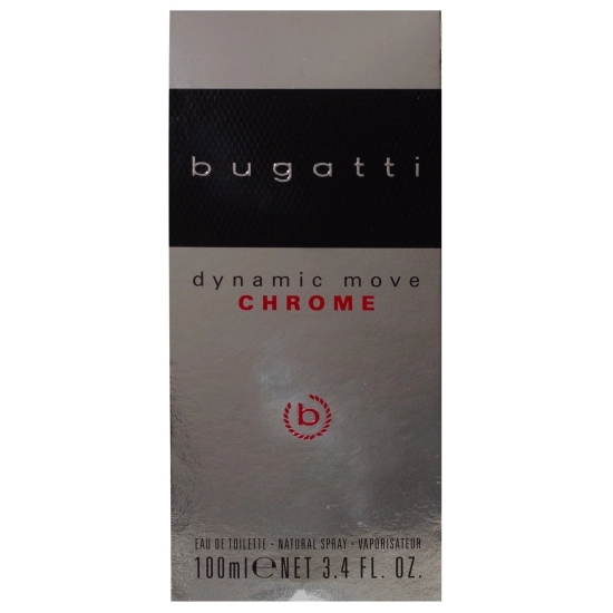 BUGATTI  Dynamic Move Chrome Woda toaletowa dla mężczyzn 100 ml