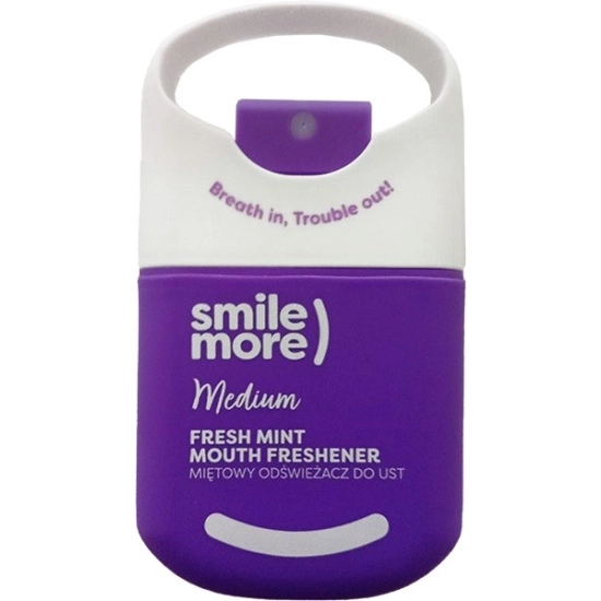 HISKIN Smile More Medium Miętowy odświeżacz do ust 20 ml