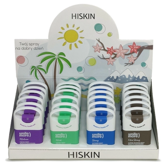 HISKIN Zestaw odświeżacze do ust mix 24 szt