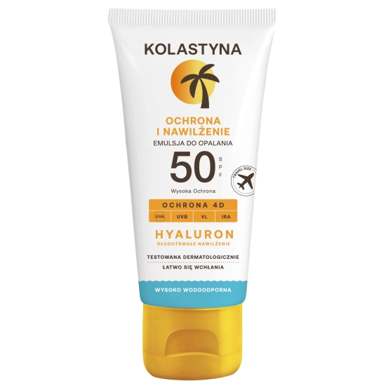 KOLASTYNA Ochrona i nawilżenie Emulsja do opalania SPF50+ 80 ml