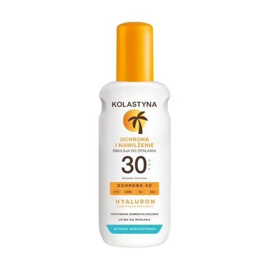 KOLASTYNA Ochrona i nawilżenie Emulsja do opalania w sprayu SPF30 200 ml