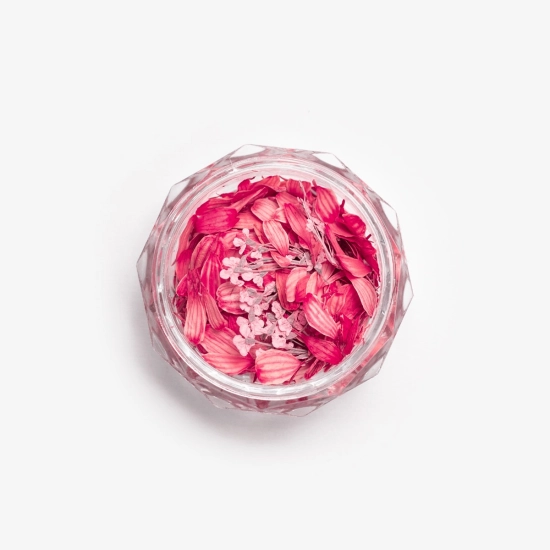 SEMILAC Flower Flakes Coral Blossom