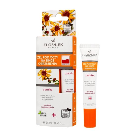 Floslek Pharma Żel z arniką pod oczy na sińce i obrzmienia  15ml