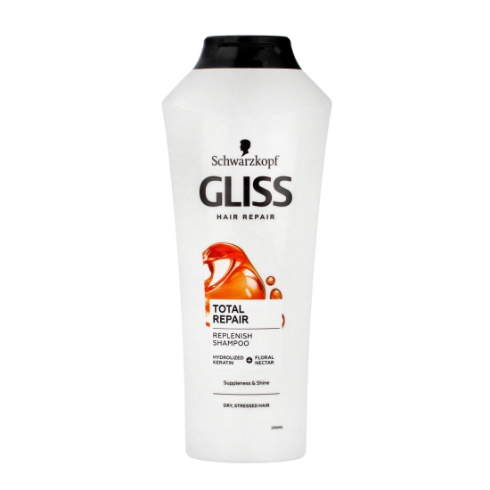 Schwarzkopf Gliss Kur Total Repair Szampon do włosów suchych i zniszczonych 400ml
