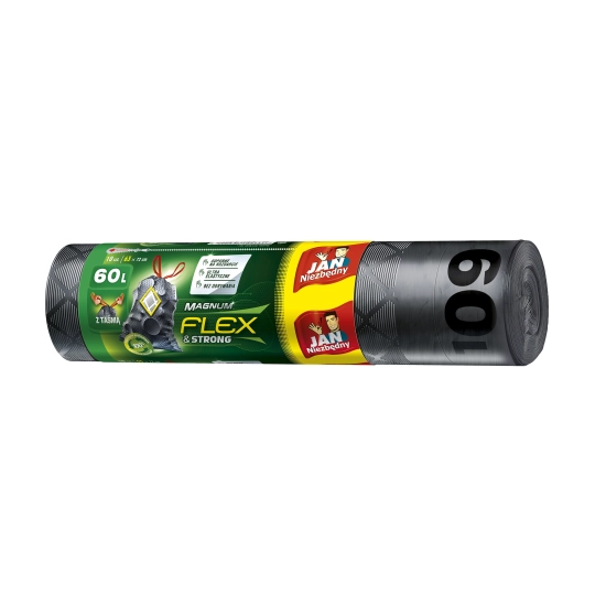 Sarantis Jan Niezbędny Worki na śmieci Magnum 60l/10sztuk  1op.-10szt