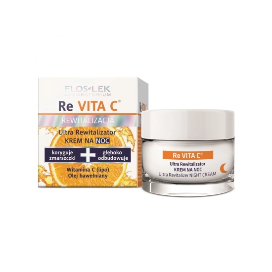 Floslek ReVita C Ultra Regenerator krem na noc 45+