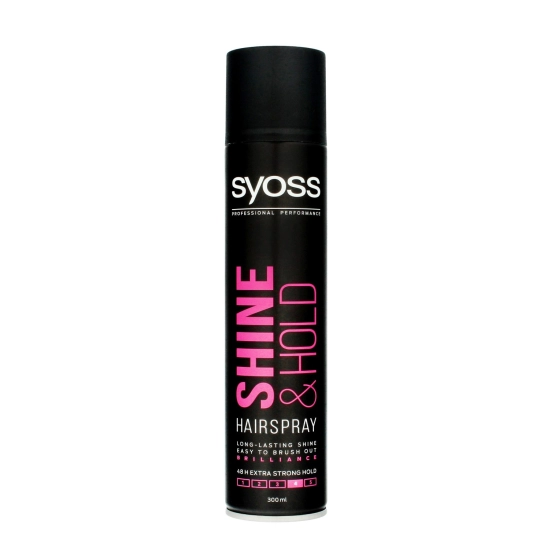 Schwarzkopf Syoss Shine & Hold Lakier do włosów nadający połysk extra mocny  300ml